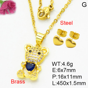 Fashion Brass Sets  F3S008368aajl-L002