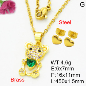 Fashion Brass Sets  F3S008369aajl-L002