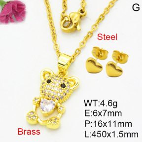 Fashion Brass Sets  F3S008370aajl-L002