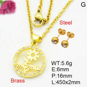 Fashion Brass Sets  F3S008371avja-L002