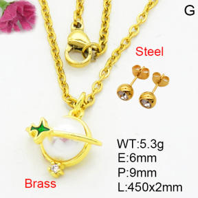 Fashion Brass Sets  F3S008372aajl-L002