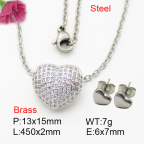 Fashion Brass Sets  F3S008374aakl-L002