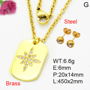 Fashion Brass Sets  F3S008375avja-L002