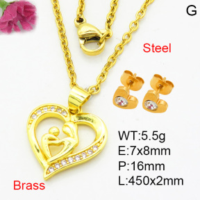 Fashion Brass Sets  F3S008376avja-L002