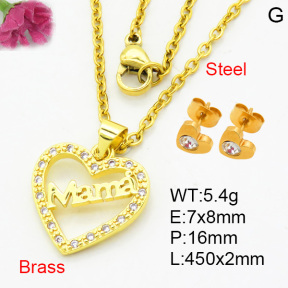 Fashion Brass Sets  F3S008378avja-L002