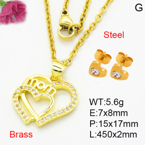 Fashion Brass Sets  F3S008381aajl-L002