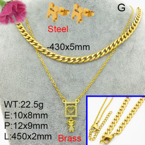 Fashion Brass Sets  F3S008390baka-L002