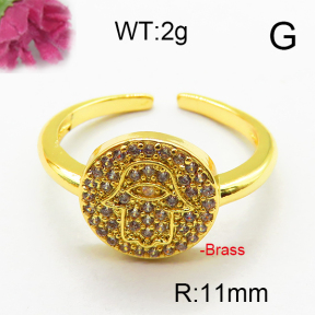 Fashion Brass Ring  F6R400921vhha-J40