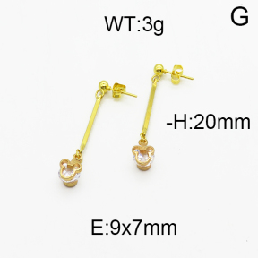 SS Earrings  5E4000231baka-698