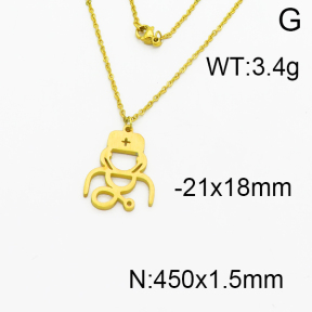 SS Necklace  5N2000202aajl-698