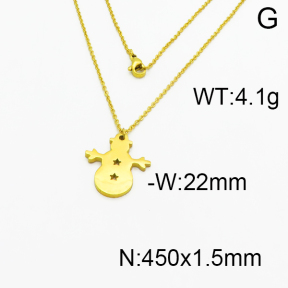 SS Necklace  5N2000207aajl-698