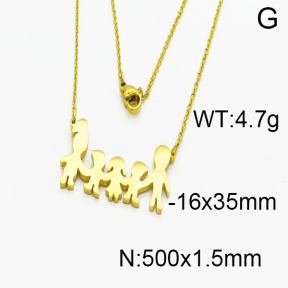 SS Necklace  5N2000217aajl-698