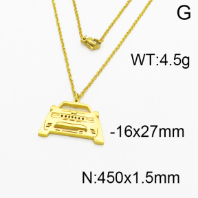SS Necklace  5N2000220aajl-698