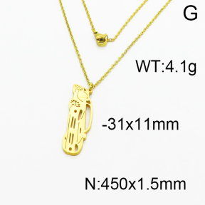 SS Necklace  5N2000221aajl-698