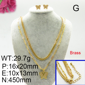 Fashion Brass Sets  F6S002772vihb-J22