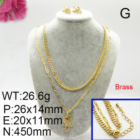 Fashion Brass Sets  F6S002776vihb-J22