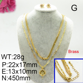 Fashion Brass Sets  F6S002778vihb-J22