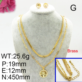 Fashion Brass Sets  F6S002782vihb-J22