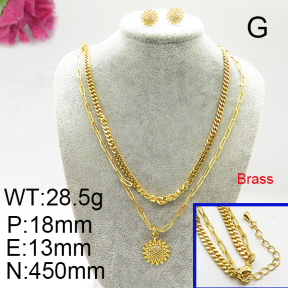 Fashion Brass Sets  F6S002786vihb-J22