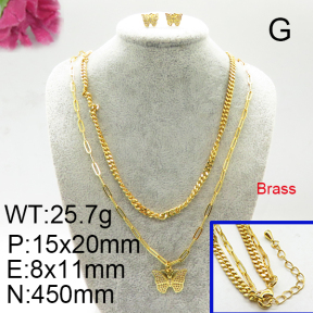 Fashion Brass Sets  F6S002790vihb-J22