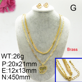 Fashion Brass Sets  F6S002792vihb-J22