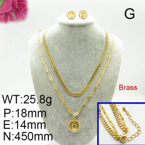 Fashion Brass Sets  F6S002796vihb-J22