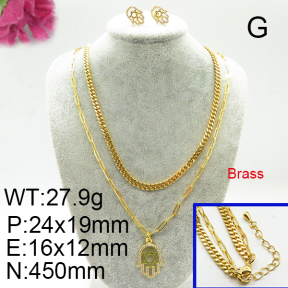 Fashion Brass Sets  F6S002806vihb-J22