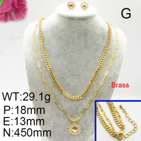 Fashion Brass Sets  F6S002810vihb-J22