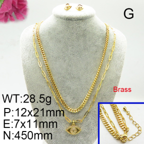 Fashion Brass Sets  F6S002818vihb-J22