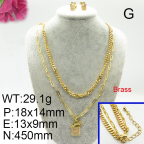 Fashion Brass Sets  F6S002820vihb-J22