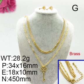 Fashion Brass Sets  F6S002856vihb-J22