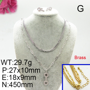 Fashion Brass Sets  F6S002859vihb-J22