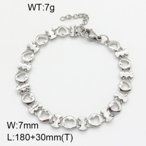 SS Bracelet  3B2003009ablb-G023