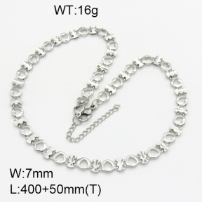 SS Necklace  3N2002195vbpb-G023