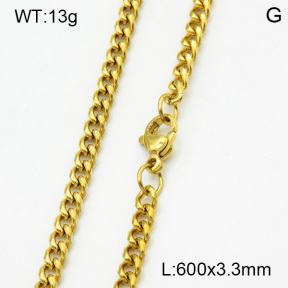 SS Necklace  3N2002204vbmb-G026