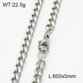 SS Necklace  3N2002209vbmb-G026