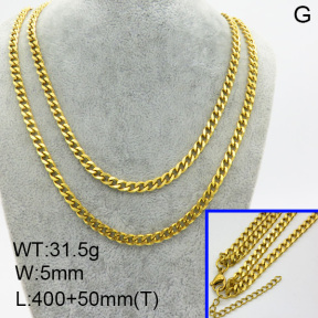 SS Necklace  3N2002224abol-G026