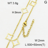 SS Necklace  3N2002252bbml-G029