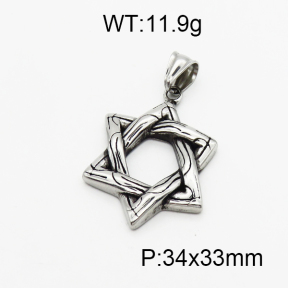 SS Pendant  5P2000162vbpb-201