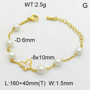 SS Bracelet  3B3002577vbnl-669