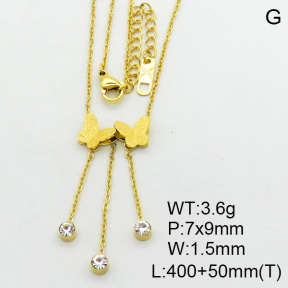 SS Necklace  3N4002029bhva-669