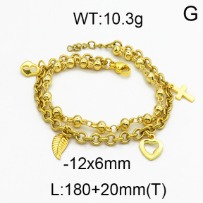 SS Bracelet  5B2000274vhha-377