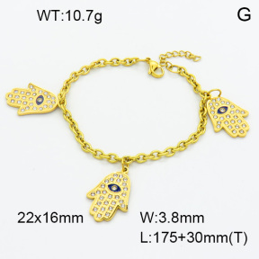 SS Bracelet  3B4002579bhmv-908