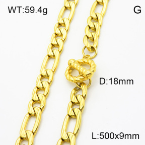 SS Necklace  3N2002314vhnv-G027