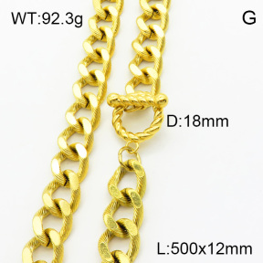 SS Necklace  3N2002316aill-G027