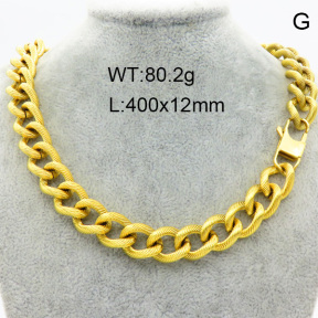 SS Necklace  3N2002370vhnv-G027