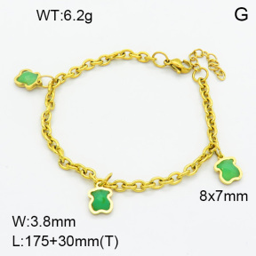 SS Bear Bracelets  TB3001575ahjb-908