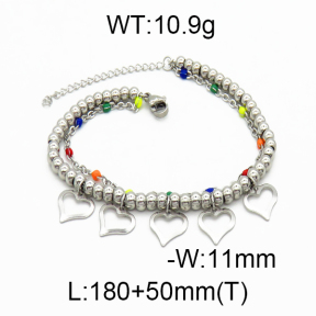 SS Bracelet  5B3000092bhbl-610