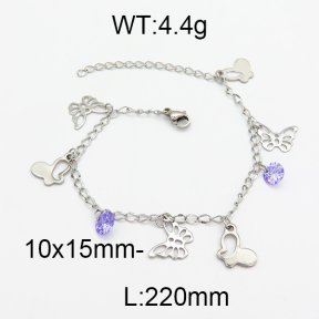 SS Bracelet  5B4000106vbpb-610