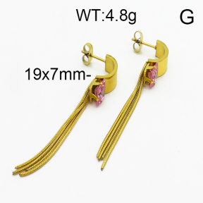 SS Earrings  5E4000256vbnb-363